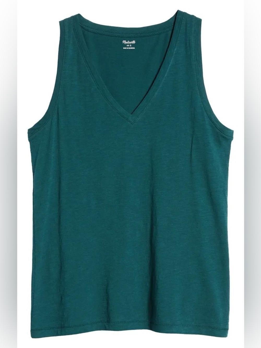 Whisper Shout Cotton V-Neck Tank